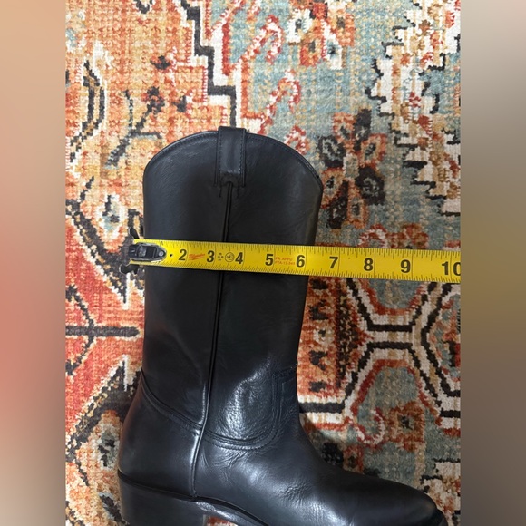 Frye Women's Billy Pull-On Boots Black Size 8 Excellent Condition - Picture 12 of 15